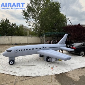 Grand modèle d'avion civil gonflable de simulation, avion gonflable imprimé sur mesure, avion gonflable pour spectacle aéronautique - Product Image 4