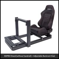 Simulateur de course XDracing - Kit de cadre de volant de jeu à entraînement direct de deuxième génération
