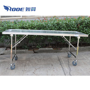 GA204 похоронный стол для вскрытия трупа из нержавеющей стали - Product Image 5
