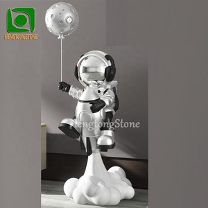 Popolare statua astronauta in fibra di vetro resina <span class=keywords><strong>Space</strong></span> <span class=keywords><strong>Man</strong></span> - Product Image 5