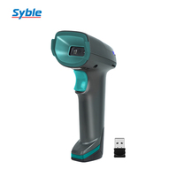 AK-T300RB QR Lecteur de codes à barres sans fil portable Pistolet à balayage 2D Barre USB filaire Lecteur de codes QR