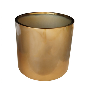Grand support de pot de fleurs moderne pour jardin extérieur, en <span class=keywords><strong>acier</strong></span> <span class=keywords><strong>galvanisé</strong></span> doré, durable, écologique, anti-vent, 65x85cm - Product Image 5