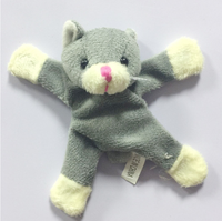 Vente chaude Mignon Ours Lapin En Peluche Animal Aimant De Réfrigérateur Personnalisé Aimant De Réfrigérateur Fabricant Animal En Peluche Aimant De Réfrigérateur