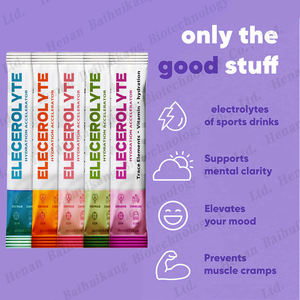 Mélange de poudre complexe d'électrolyte de boisson de supplément d'hydratation de logo personnalisé avec des vitamines et des minerais - Product Image 3