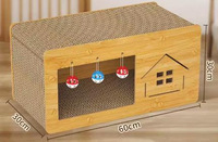Shengfeng vente chaude pliable chat griffoir nids lits de couchage chat griffoir fournitures pour animaux de compagnie