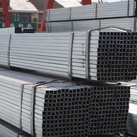 Tuyau en acier galvanisé à chaud, tube GI ASTM A53 Q235B pour l'eau, le gaz, la construction, la serre, taille personnalisée