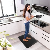 Tapis antidérapant en PU de 19 mm d'épaisseur, personnalisable, imperméable, résistant à l'huile, pour cuisine, réparation automobile, planche d'exercice, fitness, prix d'usine