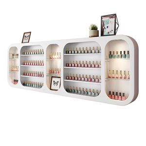 Étagère murale pour nail art et vernis à ongles, présentoir cosmétique, support de rangement mural pour cuisine avec colle pour vernis à ongles - Product Image 5