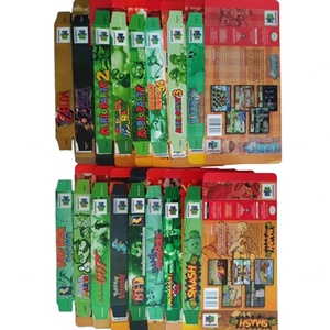 Juego de N64 en Stock, Serie 3 en 1, Caja de Empaque para Tarjetas de Juego de Nintendo 64 - Product Image 1