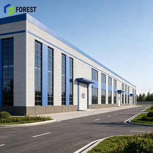 Proveedor de Soluciones para la Construcción, Nave Industrial de Acero de Espacio Abierto, Antisísmica, Duradera, Resistente a la Intemperie - Product Image 1