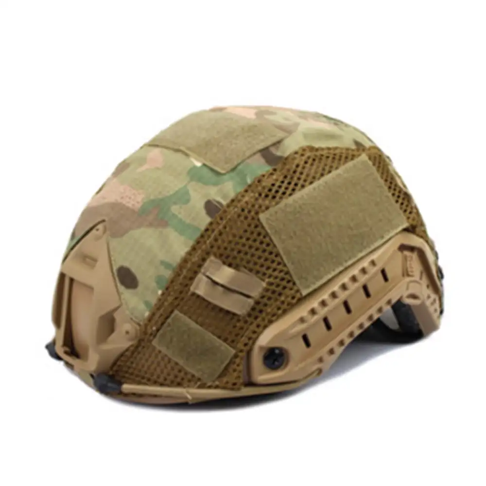 FASTタクティカルヘルメット用の調整可能な布カバースキン