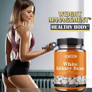 Biocaro Private Label Custom Organic Fat Burner Capsules Supplement Weight Loss Slimming White Kidney Bean Capsule