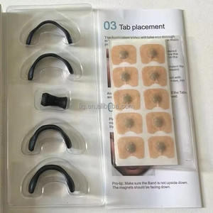 Kit di strisce nasali magnetiche con Logo personalizzato in scatola striscia nasale per aerare prevenire il russare dilatatore per la respirazione nasale dispositivo Anti-russare - Product Image 3