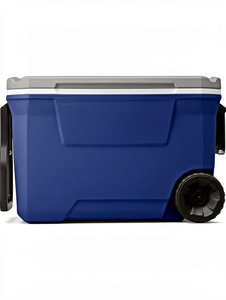 Grande glacière de 50 L pour stands, transport en voiture, <span class=keywords><strong>conservation</strong></span> des aliments en extérieur, livraison à emporter, pêche en mer, <span class=keywords><strong>conservation</strong></span> de la glace - Product Image 1