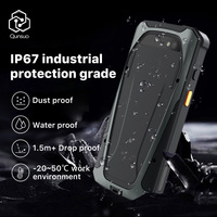 Lecteur RFID UHF portable robuste, scanner de codes-barres 2D, connecteur aéronautique personnalisé, terminal de collecte de données, PDA Android