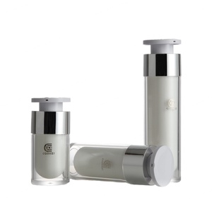 Double Wall 15ml 30ml 50ml for Acrylic Airless Pump Sprayer <b>Bottles</b> Screen Printing <b>Empty</b> Cosmetic Packaging for Lotion Cream - Product Image 1