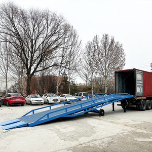 सस्ते 8 टन 10 टन डॉक से ग्राउंड रैंप कंटेनर रैंप डॉक लेवेलर तौबल लोड मोबाइल हाइड्रोलिक डॉक रैंप फ्री शिपिंग - Product Image 2