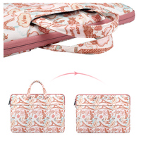 Sac à main multifonctionnel avec motif imprimé, sac d'affaires pour ordinateur portable de 13 14 15.4 pouces