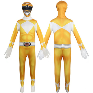 Trang phục Power Ranger, bộ jumpsuit siêu anh hùng phim điện ảnh, đạo cụ biểu diễn trẻ em, nhân vật hoạt hình - Product Image 3