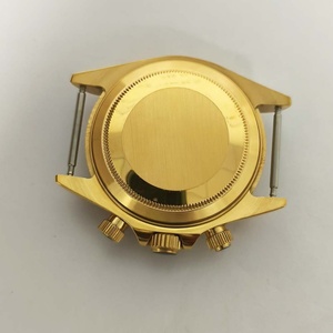 Montre mécanique multifonction avec boîtier en acier inoxydable bleu de 39 mm, logo personnalisé, miroir de trésor, accessoires compatibles avec le mouvement VK63 - Product Image 3