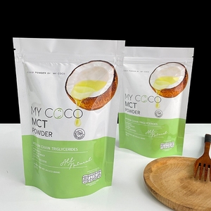 Bolsa con Cierre Ziplock Personalizada, de Plástico Compuesto y Papel de Aluminio, con Ventana, para Envasar Alimentos, Frutos Secos y Snacks - Product Image 2