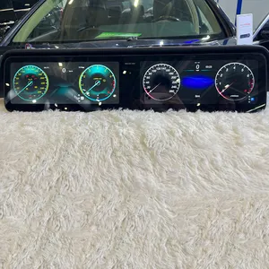 벤즈 S 종류 W221 간 계기 패널 전시를 위한 차 멀티미디어 선수 LCD 대쉬보드 디지털 방식으로