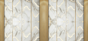 <span class=keywords><strong>Papier</strong></span> <span class=keywords><strong>peint</strong></span> auto-adhésif personnalisé à motif marbre, motif grille en grain de bois 3D, autocollant mural pour fond de télévision à la maison - Product Image 2