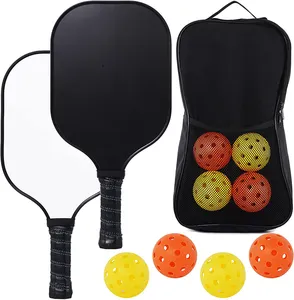 Pickleball Peddels Lichtgewicht Grafiet Pickleball Peddels Set Polypropyleen Honingraat Kern Voor Mannen Vrouwen Kinderen Cadeau