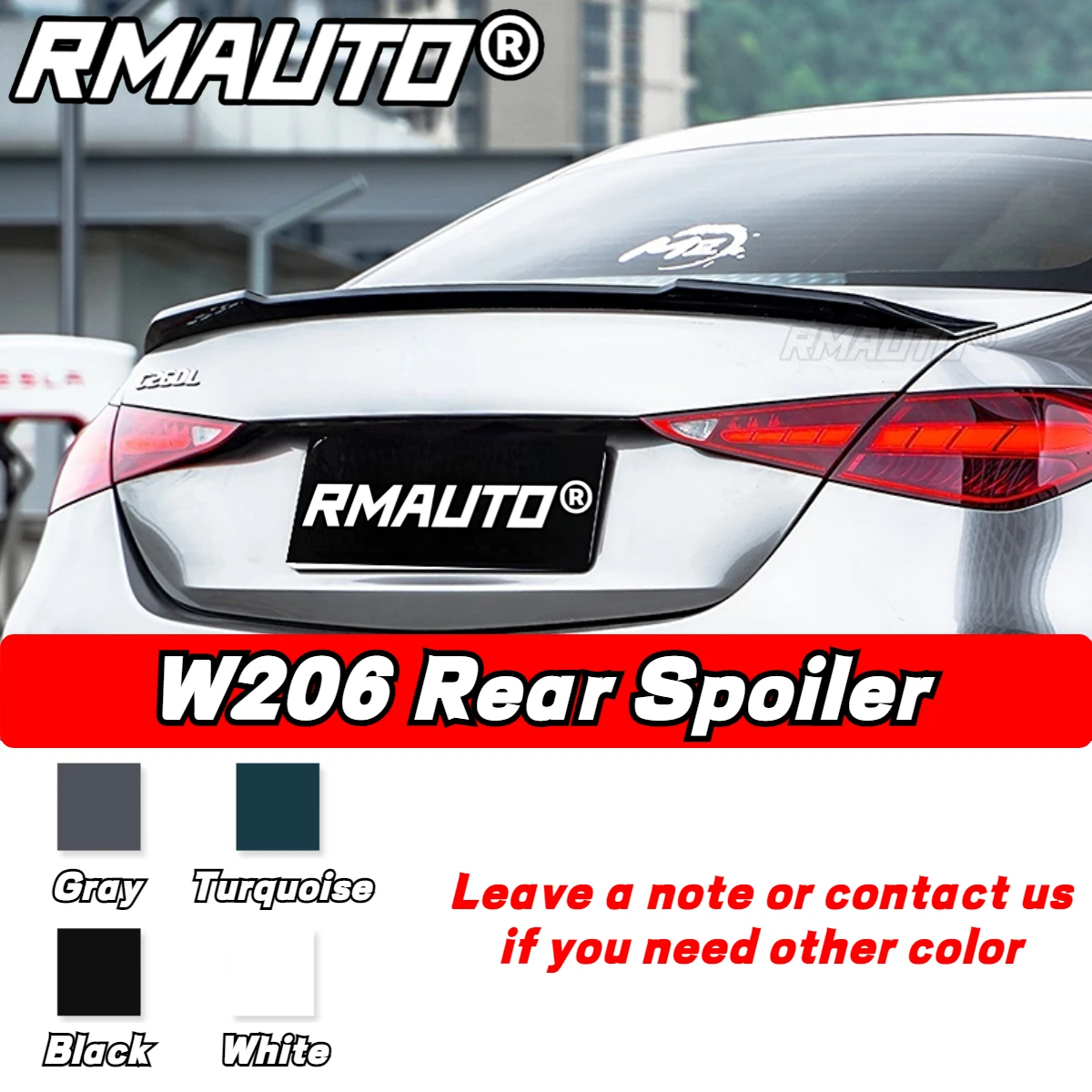 สปอยเลอร์ สีดำเงา