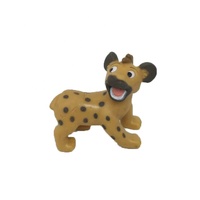Jouets éducatifs pour bébés, figurines d'action, hyène, animaux, jouets rotatifs en vinyle, jouets pour enfants, fabrication de jouets éducatifs précoces