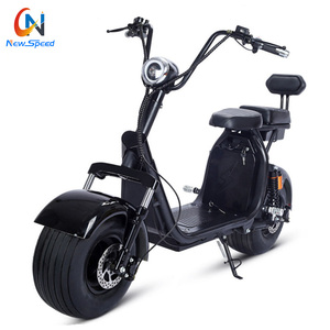 Scooter Eléctrico City Coco Nuevo Estilo 2021 con Neumáticos Anchos, 2 x 1000W, 60V, 1001-2000W, para Adultos, Batería de 21-30Ah, Velocidad de 45km/h, 200kg - Product Image 6