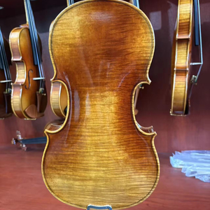 Violín profesional hecho a mano 4/4, abeto envejecido, Arce, sonido dulce, instrumento de cuerdas de nailon, se acepta OEM Master Made - Product Image 1