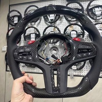 Volant LED pour BMW G20 G30 G20 G80 G21 G22 G31 G32 G11 M3 M4 M5 330i 330e 340i 440i Volant en fibre de carbone