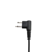 Écouteur portable GT23K-M ODM avec cordon de 100 cm et interface 3,5 mm pour radios bidirectionnelles Motorola/Kirisun/Belfone