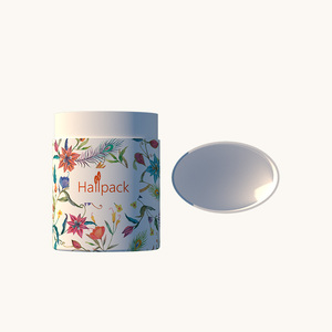 Emballage de tube de papier Push Up ovale en carton rond biodégradable de conception personnalisée pour le déodorant de rouge à lèvres de <span class=keywords><strong>baume</strong></span> à lèvres - Product Image 2