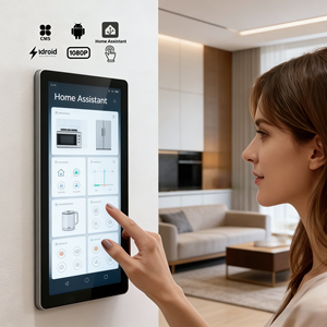 แผงควบคุมบ้านอัจฉริยะแบบสัมผัส ขนาด 15.6/18.5/21.5/<span class=keywords><strong>24</strong></span> นิ้ว ระบบ Home Assistant หน้าจอสัมผัส Android 14.0 รองรับ AI พร้อมระบบจ่ายไฟ POE รองรับการติดตั้งแบบ VESA - Product Image 1