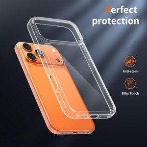 Nuevas Fundas Transparentes para iPhone 18 Pro Max, Anti-Rayones, TPU+PC, Delgadas, <span class=keywords><strong>Resistentes</strong></span> <span class=keywords><strong>a</strong></span> Impactos, para iPhone 15, 16e, 17, 18 Pro - Product Image 5
