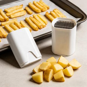 Machine manuelle en plastique pour couper les frites, coupe-pommes de terre, coupe-frites - Product Image 4