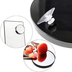 Essential Travel Home Sử Dụng 10X Magnifying Trang Điểm Gương Với 2 Cốc Hút Xách Tay Pocket Mỹ Phẩm Cạo Râu Gương Mô Hình Mới - Product Image 3