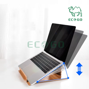 Xách Tay Gấp Tre Cơ Sở Bằng Gỗ Hiển Thị Bằng Gỗ Đứng Phổ Biến Gỗ Máy Tính Để Bàn Máy Tính Xách Tay Đứng - Product Image 4