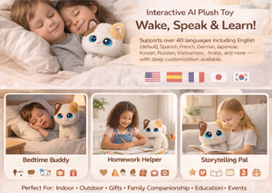 Nouvelle Peluche Interactif IA Chat 2026 : Compagnon Émotionnel, Robot Parlant Intelligent, Poupée d'Apprentissage Précoce pour Enfants – Cadeau Idéal - Product Image 5
