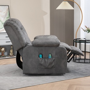 Sillón Reclinable para Sala de Estar al por Mayor, Silla Elevadora Eléctrica con Tela Personalizada y Estructura Metálica Resistente - Product Image 2