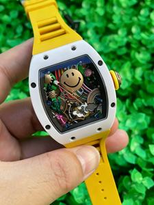 Relojes Super RM al por Mayor, Relojes Deportivos Mecánicos con Movimiento Automático, Cristal de Zafiro, Estilo Smile, para Relojes Richard - Product Image 4