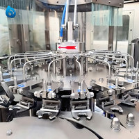 Vanne rotative pour remplissage automatique de Soda et d'eau minérale, pour la Production d'eau minérale en bouteilles, petite Machine