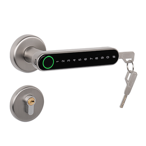 Cerradura Inteligente para Puerta con Huella Dactilar de Aleación de Zinc, con Tarjeta de Memoria, para Puertas de Madera/Acero y Seguridad en Hoteles, en Oferta - Product Image 3