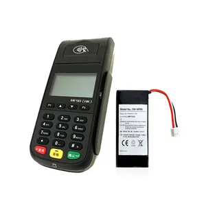 OEM استبدال الصراف POS محطة البطارية ل Morefun MF90 بطارية ليثيوم أيون حزمة 7.4V 1050mAh النقدية