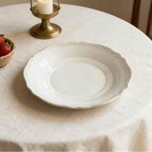 Vintage Porcelain Plate Breakfast Bubble Cute Tableware Set Luxury Bowl - Product Image 6