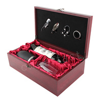 Boîte cadeau en bois pour vin, parfaite pour une bouteille unique, boîte en bois noire pour une bouteille unique, boîte de rangement pour deux bouteilles de vin, coffret de transport pour vin avec outils
