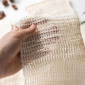 Serviette de toilette personnalisée avec logo, qualité supérieure, en coton et lin, pour le visage, en sisal, serviette de spa, en chanvre, pour le gommage corporel, serviette longue pour massage - Product Image 2