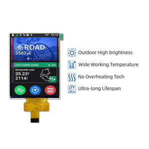 Écran TFT LCD haute luminosité 3,5 pouces 240x320 CPU 900 nits, large plage de températures, pour PDA portable - Product Image 2